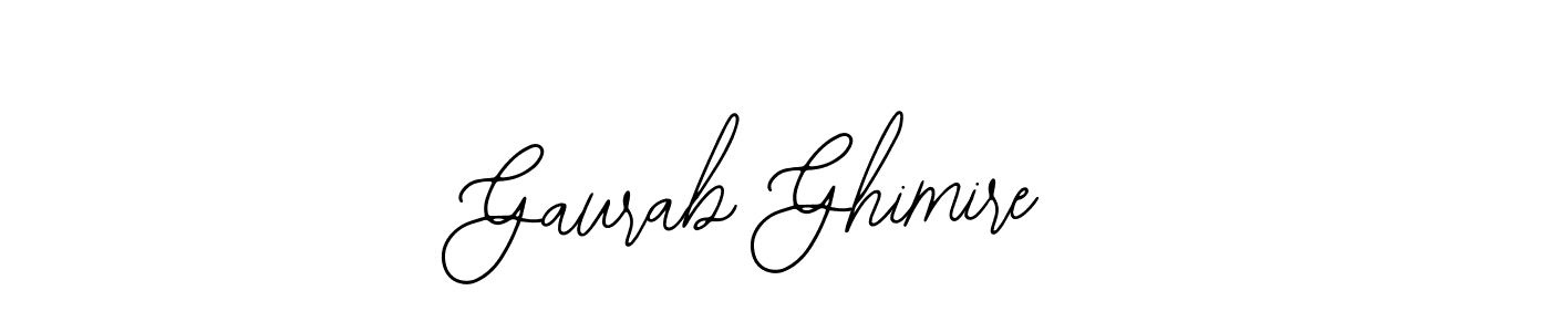 Create a beautiful signature design for name Gaurab Ghimire. With this signature (Bearetta-2O07w) fonts, you can make a handwritten signature for free. Gaurab Ghimire signature style 12 images and pictures png