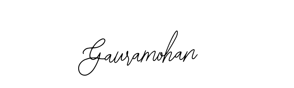 Also we have Gauramohan name is the best signature style. Create professional handwritten signature collection using Bearetta-2O07w autograph style. Gauramohan signature style 12 images and pictures png
