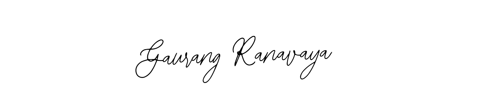 Design your own signature with our free online signature maker. With this signature software, you can create a handwritten (Bearetta-2O07w) signature for name Gaurang Ranavaya. Gaurang Ranavaya signature style 12 images and pictures png