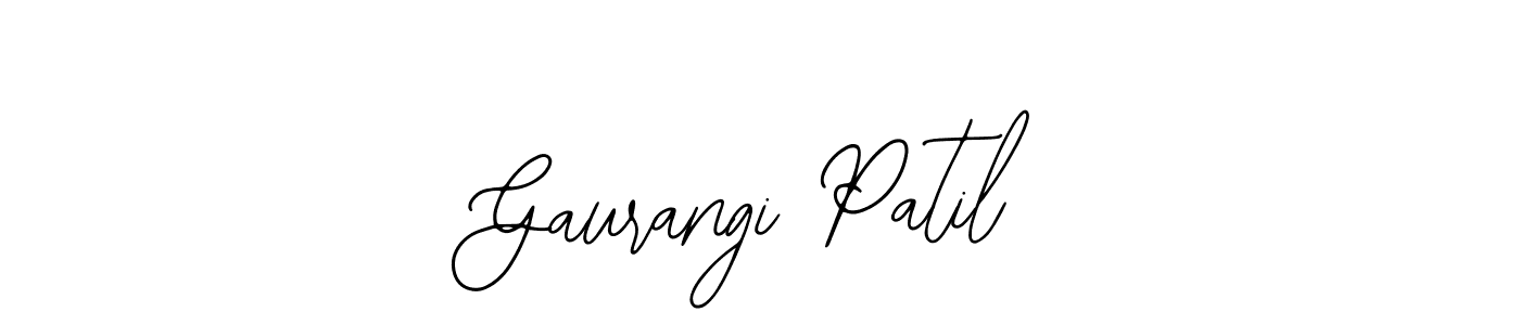 Use a signature maker to create a handwritten signature online. With this signature software, you can design (Bearetta-2O07w) your own signature for name Gaurangi Patil. Gaurangi Patil signature style 12 images and pictures png