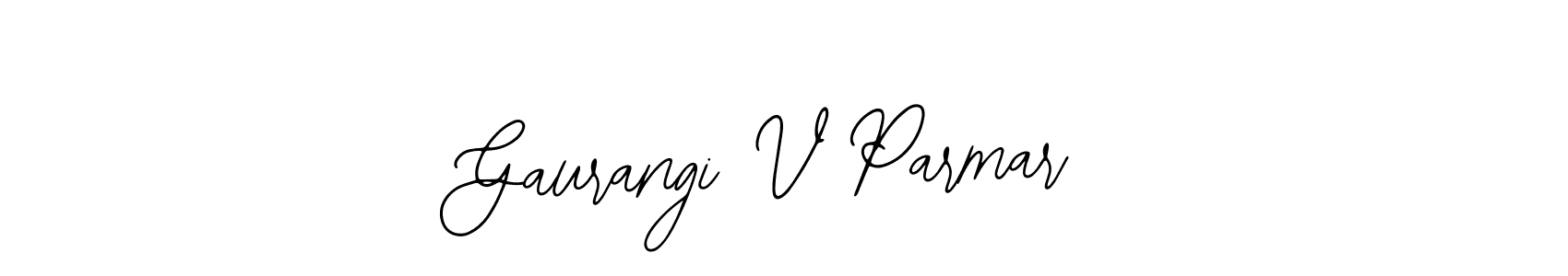 Here are the top 10 professional signature styles for the name Gaurangi V Parmar. These are the best autograph styles you can use for your name. Gaurangi V Parmar signature style 12 images and pictures png