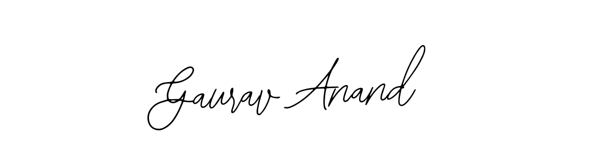 It looks lik you need a new signature style for name Gaurav Anand. Design unique handwritten (Bearetta-2O07w) signature with our free signature maker in just a few clicks. Gaurav Anand signature style 12 images and pictures png
