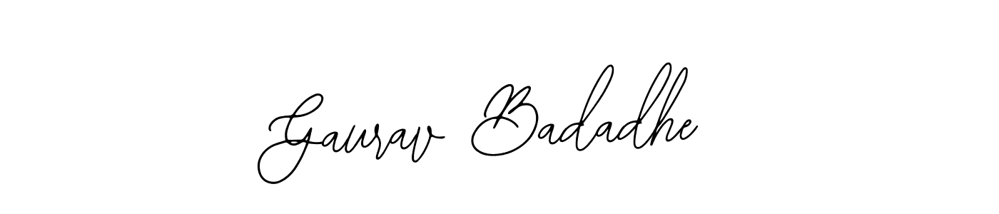 Similarly Bearetta-2O07w is the best handwritten signature design. Signature creator online .You can use it as an online autograph creator for name Gaurav Badadhe. Gaurav Badadhe signature style 12 images and pictures png