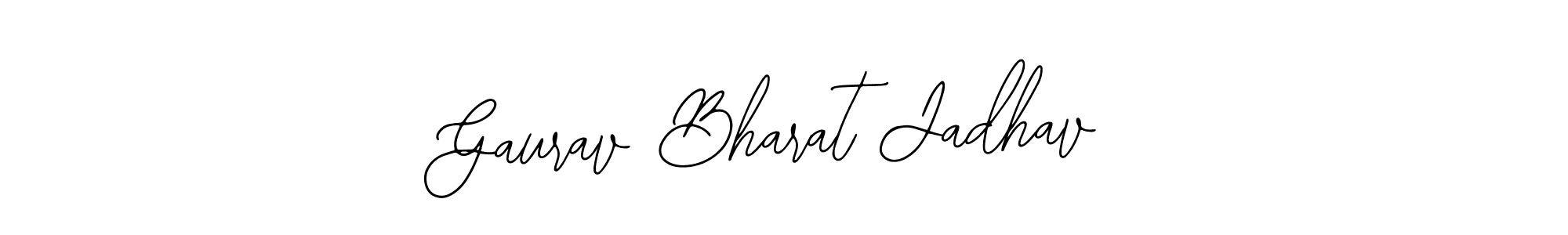 Make a short Gaurav Bharat Jadhav signature style. Manage your documents anywhere anytime using Bearetta-2O07w. Create and add eSignatures, submit forms, share and send files easily. Gaurav Bharat Jadhav signature style 12 images and pictures png