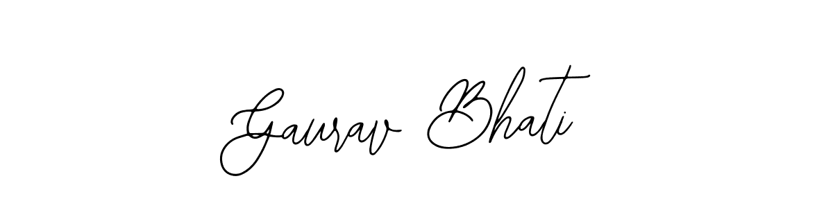 Here are the top 10 professional signature styles for the name Gaurav Bhati. These are the best autograph styles you can use for your name. Gaurav Bhati signature style 12 images and pictures png