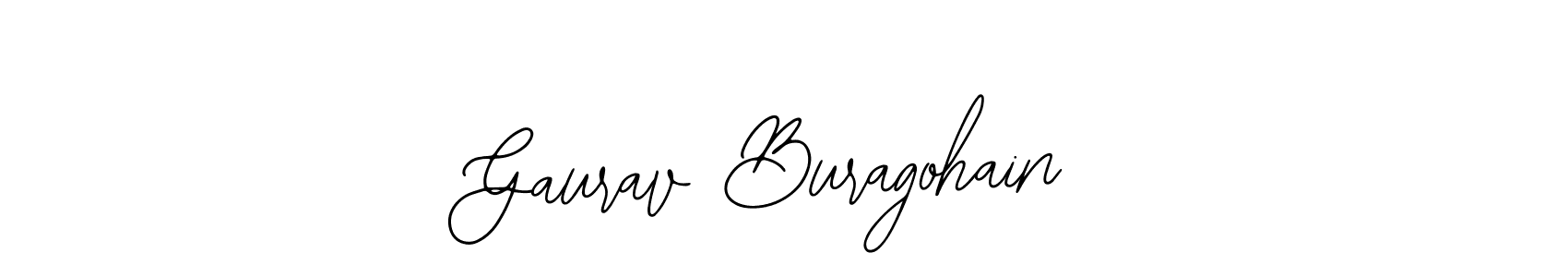 Gaurav Buragohain stylish signature style. Best Handwritten Sign (Bearetta-2O07w) for my name. Handwritten Signature Collection Ideas for my name Gaurav Buragohain. Gaurav Buragohain signature style 12 images and pictures png