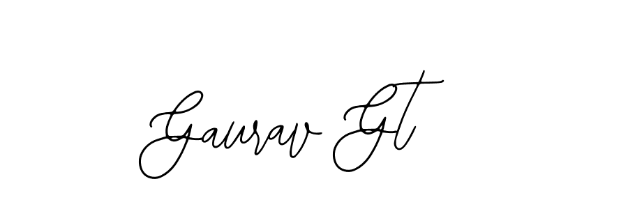 How to Draw Gaurav Gt signature style? Bearetta-2O07w is a latest design signature styles for name Gaurav Gt. Gaurav Gt signature style 12 images and pictures png