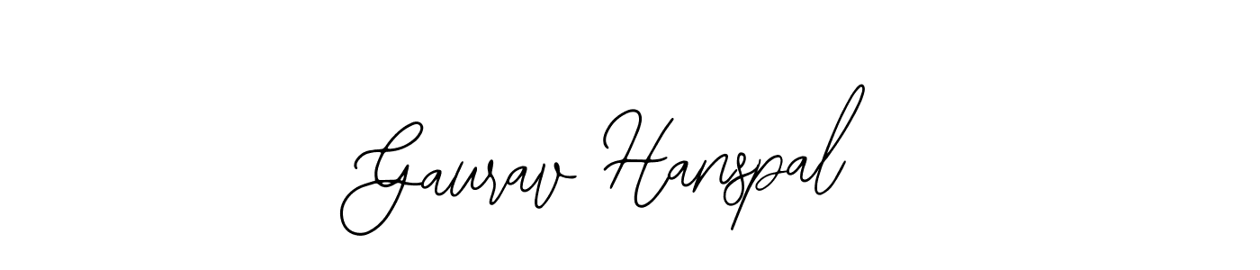 The best way (Bearetta-2O07w) to make a short signature is to pick only two or three words in your name. The name Gaurav Hanspal include a total of six letters. For converting this name. Gaurav Hanspal signature style 12 images and pictures png