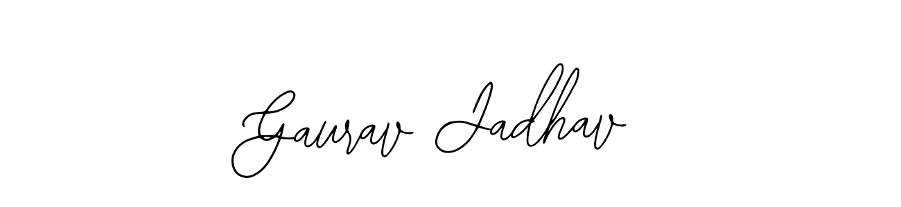 Create a beautiful signature design for name Gaurav Jadhav. With this signature (Bearetta-2O07w) fonts, you can make a handwritten signature for free. Gaurav Jadhav signature style 12 images and pictures png