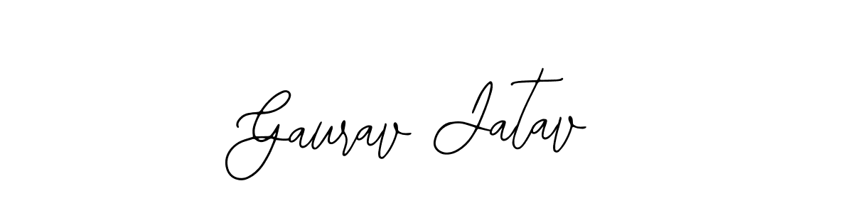 Design your own signature with our free online signature maker. With this signature software, you can create a handwritten (Bearetta-2O07w) signature for name Gaurav Jatav. Gaurav Jatav signature style 12 images and pictures png