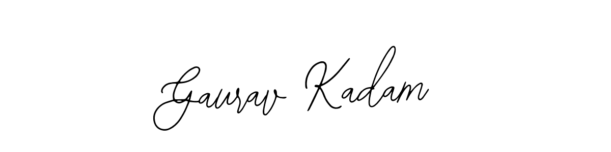 Also You can easily find your signature by using the search form. We will create Gaurav Kadam name handwritten signature images for you free of cost using Bearetta-2O07w sign style. Gaurav Kadam signature style 12 images and pictures png