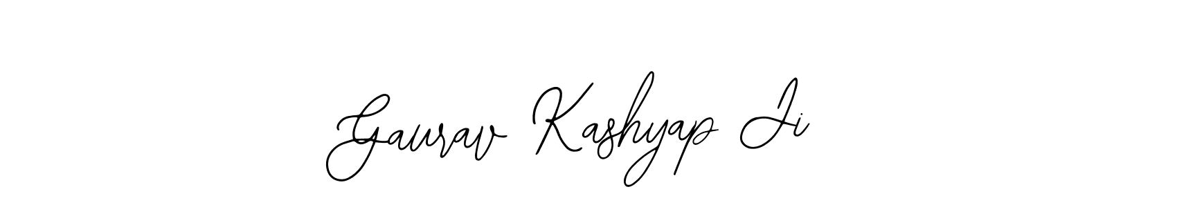 Create a beautiful signature design for name Gaurav Kashyap Ji. With this signature (Bearetta-2O07w) fonts, you can make a handwritten signature for free. Gaurav Kashyap Ji signature style 12 images and pictures png