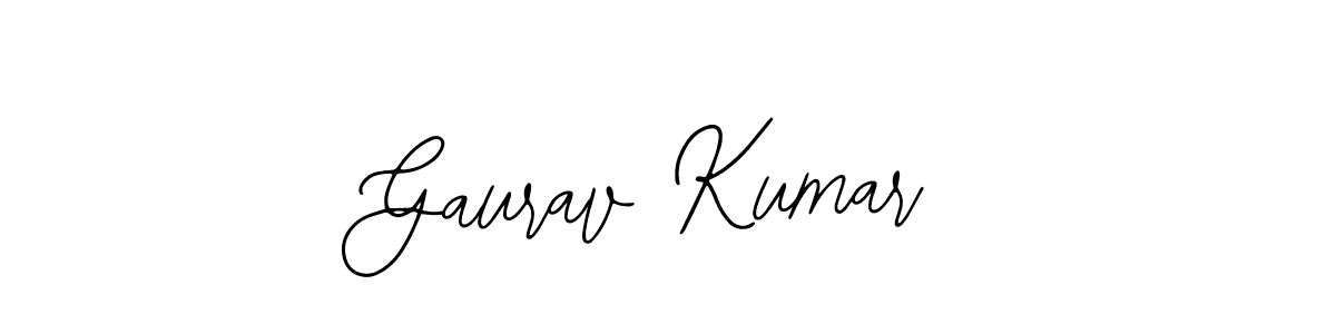 Use a signature maker to create a handwritten signature online. With this signature software, you can design (Bearetta-2O07w) your own signature for name Gaurav Kumar. Gaurav Kumar signature style 12 images and pictures png