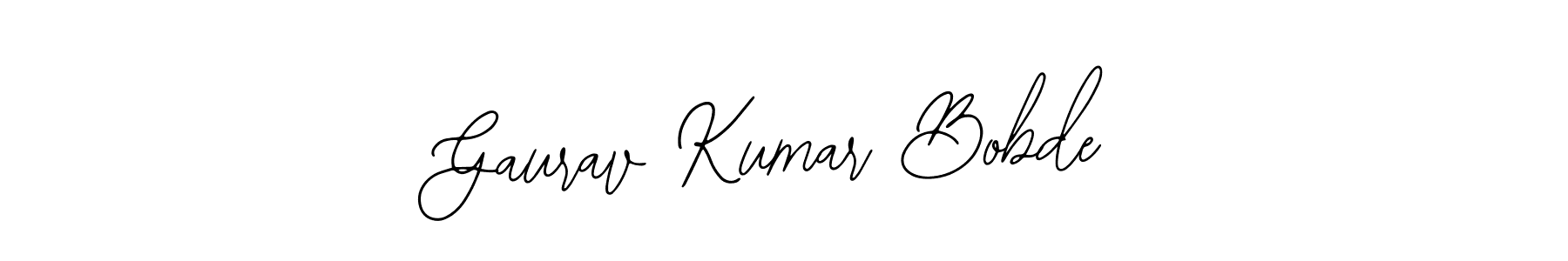 How to make Gaurav Kumar Bobde signature? Bearetta-2O07w is a professional autograph style. Create handwritten signature for Gaurav Kumar Bobde name. Gaurav Kumar Bobde signature style 12 images and pictures png