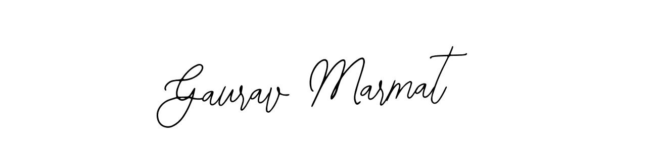 The best way (Bearetta-2O07w) to make a short signature is to pick only two or three words in your name. The name Gaurav Marmat include a total of six letters. For converting this name. Gaurav Marmat signature style 12 images and pictures png