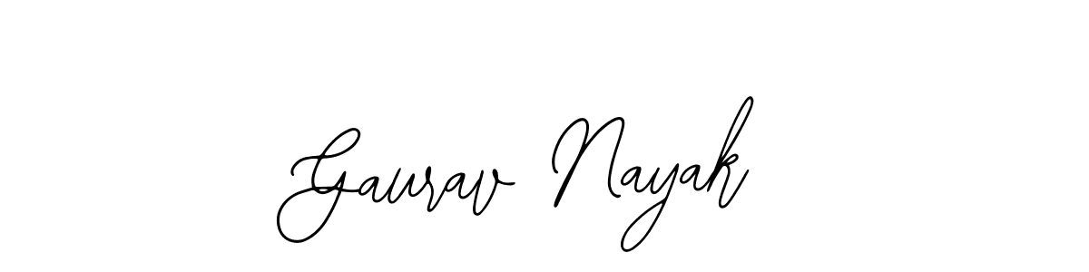 You should practise on your own different ways (Bearetta-2O07w) to write your name (Gaurav Nayak) in signature. don't let someone else do it for you. Gaurav Nayak signature style 12 images and pictures png