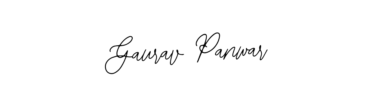 Gaurav Panwar stylish signature style. Best Handwritten Sign (Bearetta-2O07w) for my name. Handwritten Signature Collection Ideas for my name Gaurav Panwar. Gaurav Panwar signature style 12 images and pictures png