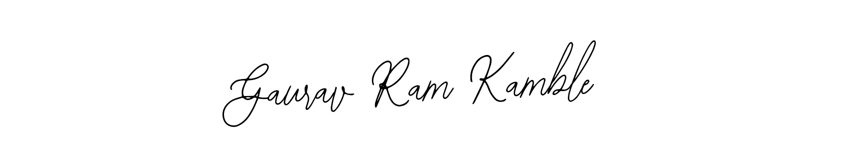 if you are searching for the best signature style for your name Gaurav Ram Kamble. so please give up your signature search. here we have designed multiple signature styles  using Bearetta-2O07w. Gaurav Ram Kamble signature style 12 images and pictures png