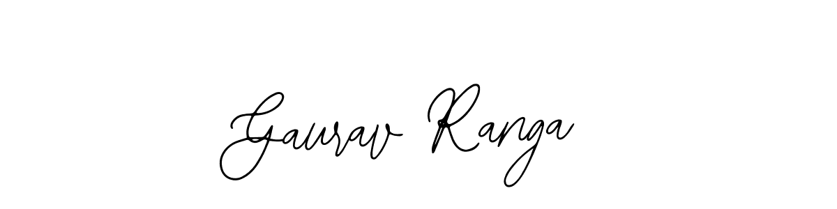 Create a beautiful signature design for name Gaurav Ranga. With this signature (Bearetta-2O07w) fonts, you can make a handwritten signature for free. Gaurav Ranga signature style 12 images and pictures png