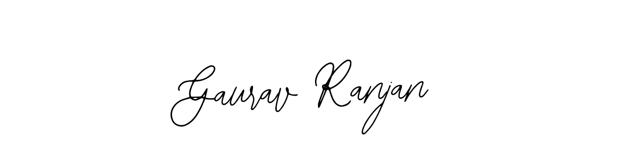 Gaurav Ranjan stylish signature style. Best Handwritten Sign (Bearetta-2O07w) for my name. Handwritten Signature Collection Ideas for my name Gaurav Ranjan. Gaurav Ranjan signature style 12 images and pictures png