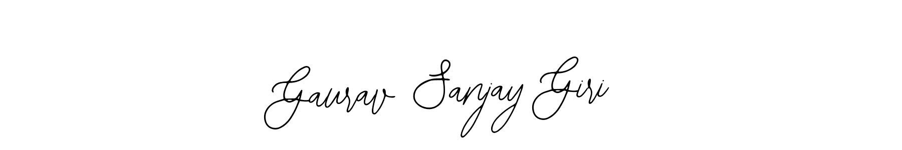 Similarly Bearetta-2O07w is the best handwritten signature design. Signature creator online .You can use it as an online autograph creator for name Gaurav Sanjay Giri. Gaurav Sanjay Giri signature style 12 images and pictures png