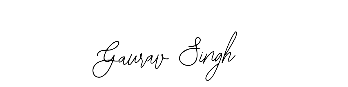 Use a signature maker to create a handwritten signature online. With this signature software, you can design (Bearetta-2O07w) your own signature for name Gaurav Singh. Gaurav Singh signature style 12 images and pictures png