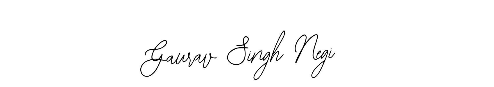 It looks lik you need a new signature style for name Gaurav Singh Negi. Design unique handwritten (Bearetta-2O07w) signature with our free signature maker in just a few clicks. Gaurav Singh Negi signature style 12 images and pictures png