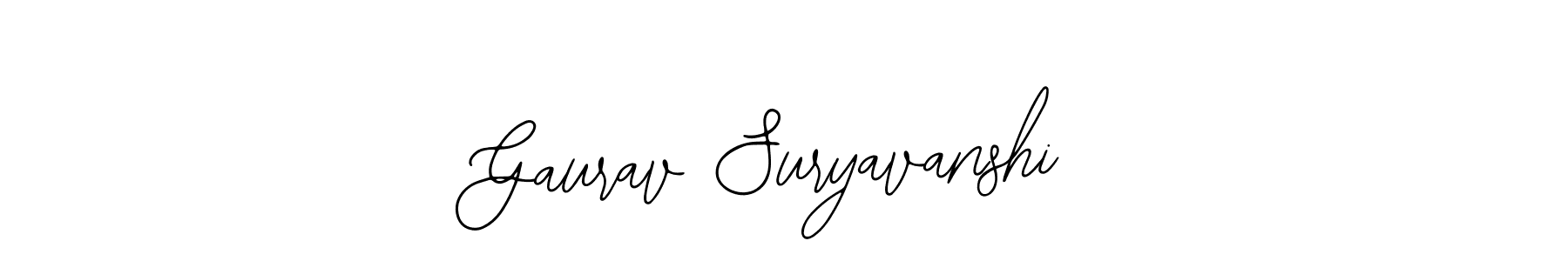 The best way (Bearetta-2O07w) to make a short signature is to pick only two or three words in your name. The name Gaurav Suryavanshi include a total of six letters. For converting this name. Gaurav Suryavanshi signature style 12 images and pictures png