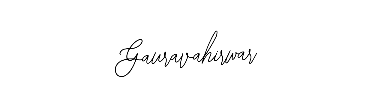 Make a beautiful signature design for name Gauravahirwar. With this signature (Bearetta-2O07w) style, you can create a handwritten signature for free. Gauravahirwar signature style 12 images and pictures png