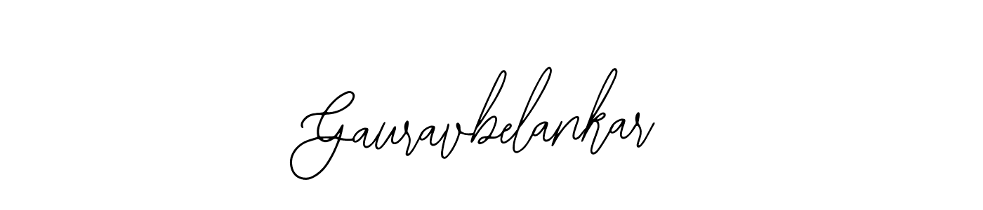 How to Draw Gauravbelankar signature style? Bearetta-2O07w is a latest design signature styles for name Gauravbelankar. Gauravbelankar signature style 12 images and pictures png