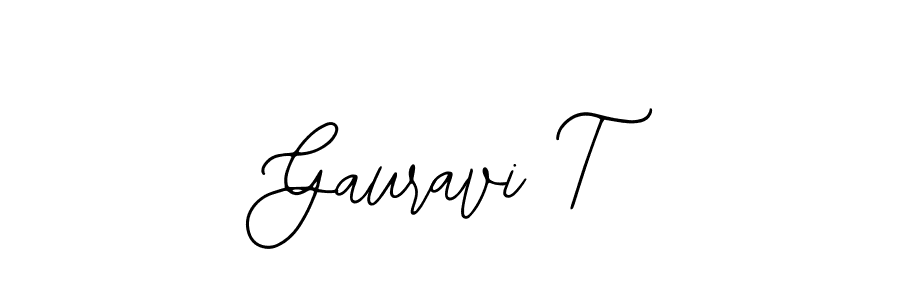Make a beautiful signature design for name Gauravi T. Use this online signature maker to create a handwritten signature for free. Gauravi T signature style 12 images and pictures png