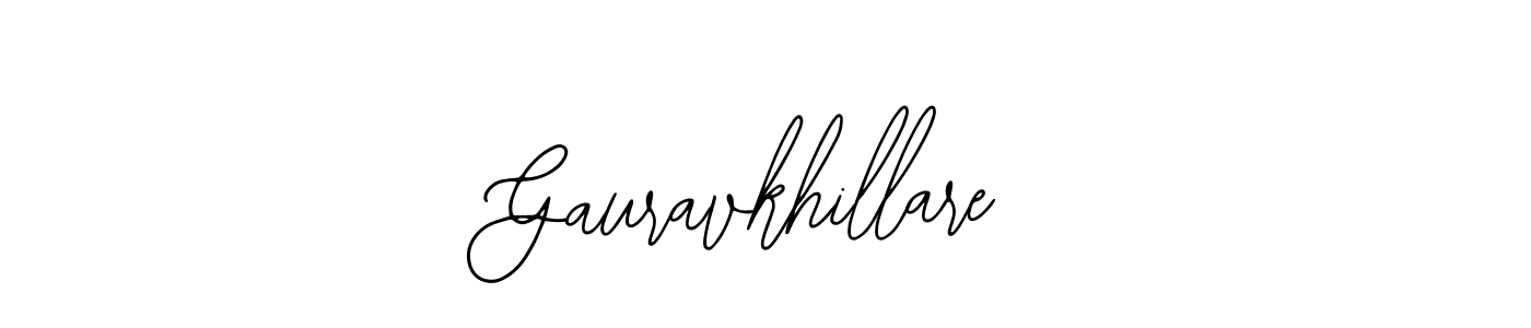 This is the best signature style for the Gauravkhillare name. Also you like these signature font (Bearetta-2O07w). Mix name signature. Gauravkhillare signature style 12 images and pictures png