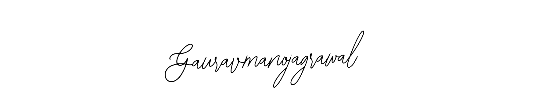 Design your own signature with our free online signature maker. With this signature software, you can create a handwritten (Bearetta-2O07w) signature for name Gauravmanojagrawal. Gauravmanojagrawal signature style 12 images and pictures png