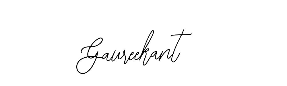 Design your own signature with our free online signature maker. With this signature software, you can create a handwritten (Bearetta-2O07w) signature for name Gaureekant. Gaureekant signature style 12 images and pictures png