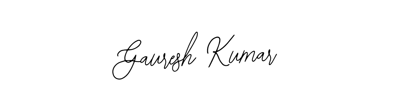 Also we have Gauresh Kumar name is the best signature style. Create professional handwritten signature collection using Bearetta-2O07w autograph style. Gauresh Kumar signature style 12 images and pictures png