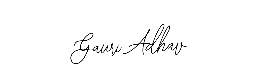 Similarly Bearetta-2O07w is the best handwritten signature design. Signature creator online .You can use it as an online autograph creator for name Gauri Adhav. Gauri Adhav signature style 12 images and pictures png