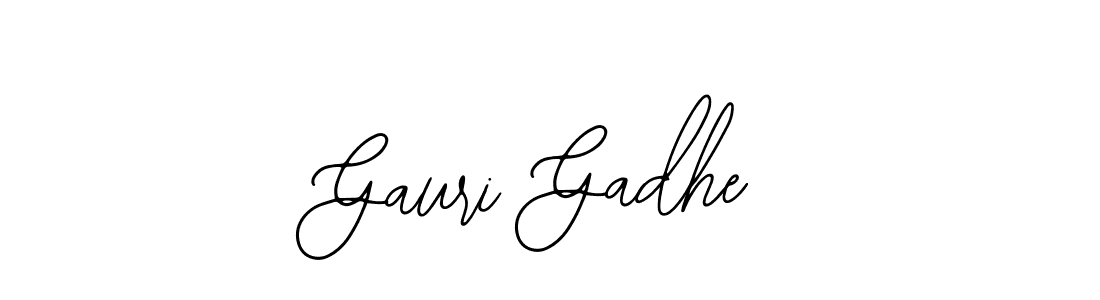 Once you've used our free online signature maker to create your best signature Bearetta-2O07w style, it's time to enjoy all of the benefits that Gauri Gadhe name signing documents. Gauri Gadhe signature style 12 images and pictures png