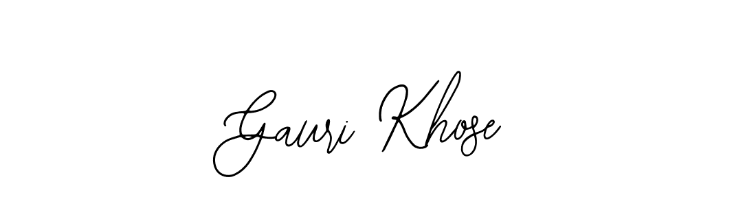 Best and Professional Signature Style for Gauri Khose. Bearetta-2O07w Best Signature Style Collection. Gauri Khose signature style 12 images and pictures png