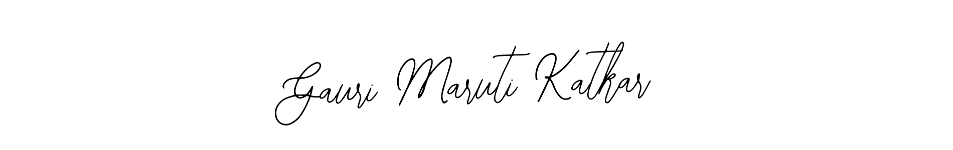 It looks lik you need a new signature style for name Gauri Maruti Katkar. Design unique handwritten (Bearetta-2O07w) signature with our free signature maker in just a few clicks. Gauri Maruti Katkar signature style 12 images and pictures png