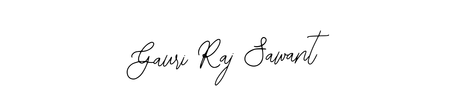 Gauri Raj Sawant stylish signature style. Best Handwritten Sign (Bearetta-2O07w) for my name. Handwritten Signature Collection Ideas for my name Gauri Raj Sawant. Gauri Raj Sawant signature style 12 images and pictures png