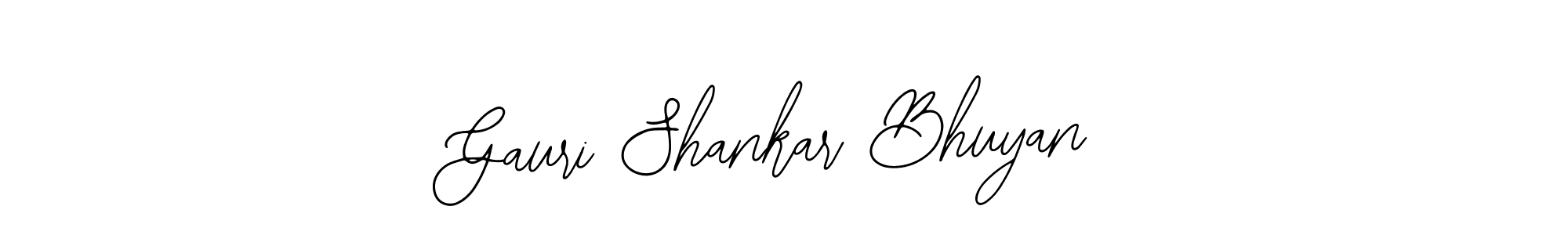 Gauri Shankar Bhuyan stylish signature style. Best Handwritten Sign (Bearetta-2O07w) for my name. Handwritten Signature Collection Ideas for my name Gauri Shankar Bhuyan. Gauri Shankar Bhuyan signature style 12 images and pictures png