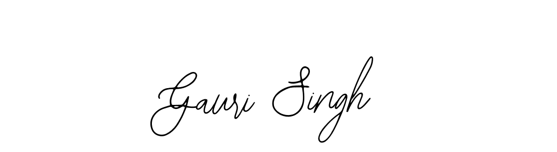 Similarly Bearetta-2O07w is the best handwritten signature design. Signature creator online .You can use it as an online autograph creator for name Gauri Singh. Gauri Singh signature style 12 images and pictures png