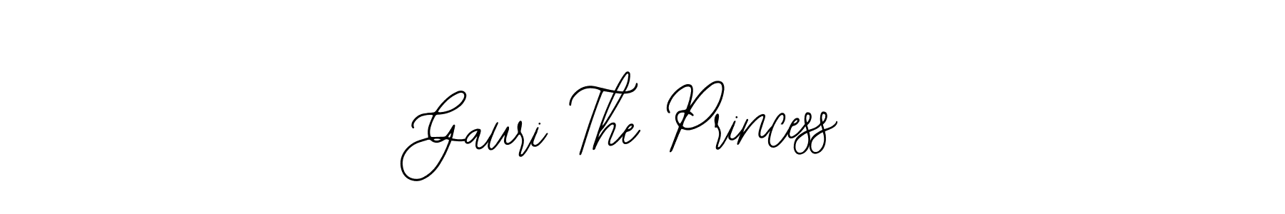 It looks lik you need a new signature style for name Gauri The Princess. Design unique handwritten (Bearetta-2O07w) signature with our free signature maker in just a few clicks. Gauri The Princess signature style 12 images and pictures png