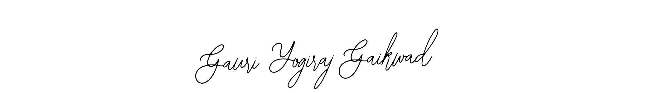 Make a beautiful signature design for name Gauri Yogiraj Gaikwad. Use this online signature maker to create a handwritten signature for free. Gauri Yogiraj Gaikwad signature style 12 images and pictures png