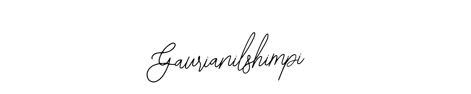 Use a signature maker to create a handwritten signature online. With this signature software, you can design (Bearetta-2O07w) your own signature for name Gaurianilshimpi. Gaurianilshimpi signature style 12 images and pictures png