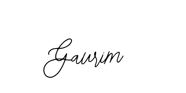 Gaurim stylish signature style. Best Handwritten Sign (Bearetta-2O07w) for my name. Handwritten Signature Collection Ideas for my name Gaurim. Gaurim signature style 12 images and pictures png