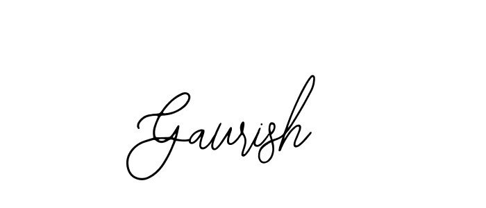 It looks lik you need a new signature style for name Gaurish. Design unique handwritten (Bearetta-2O07w) signature with our free signature maker in just a few clicks. Gaurish signature style 12 images and pictures png