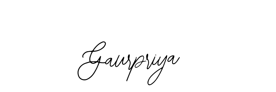 It looks lik you need a new signature style for name Gaurpriya. Design unique handwritten (Bearetta-2O07w) signature with our free signature maker in just a few clicks. Gaurpriya signature style 12 images and pictures png