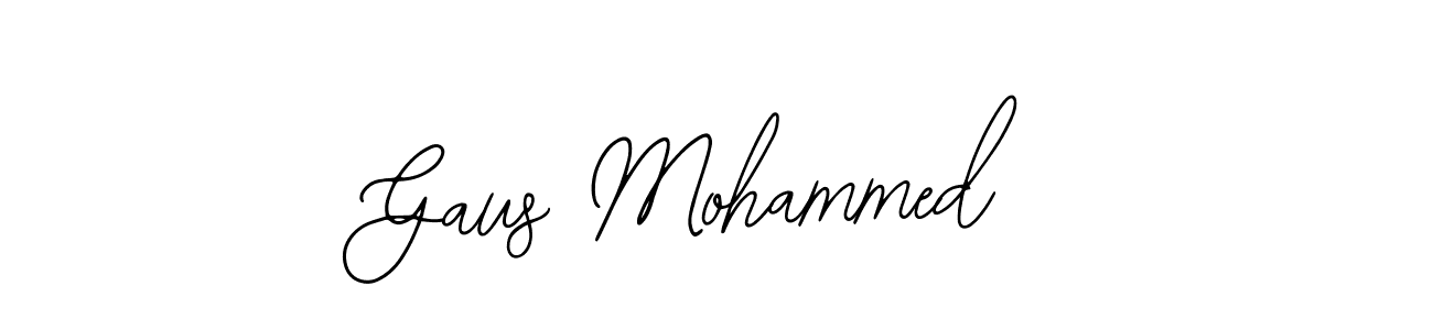 Also we have Gaus Mohammed name is the best signature style. Create professional handwritten signature collection using Bearetta-2O07w autograph style. Gaus Mohammed signature style 12 images and pictures png