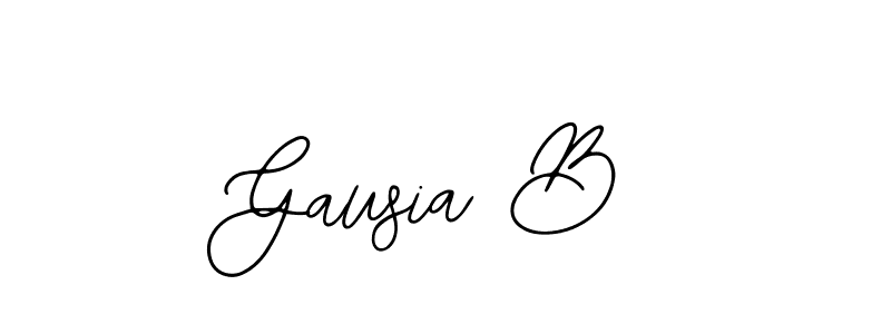 Also You can easily find your signature by using the search form. We will create Gausia B name handwritten signature images for you free of cost using Bearetta-2O07w sign style. Gausia B signature style 12 images and pictures png